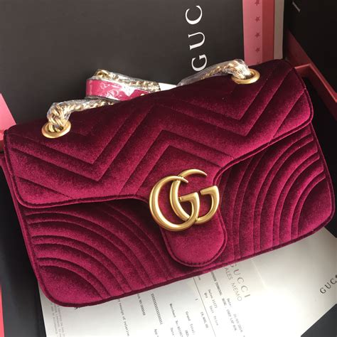 gucci parfume velvet bag|Gucci velvet bag price.